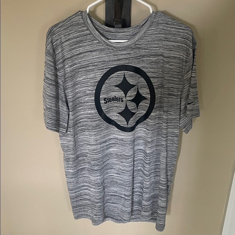 Nike Gray Steelers Men's Short Sleeve Tee
